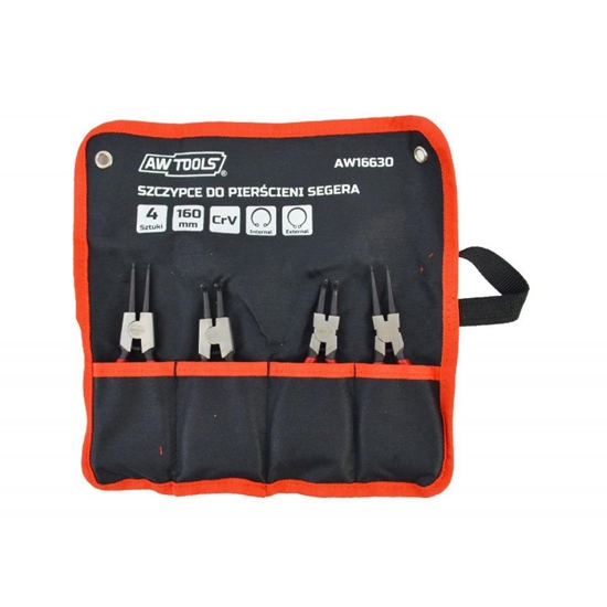Изображение AWTools szczypce segera 160mm 4 szuki, etui (AW16630)