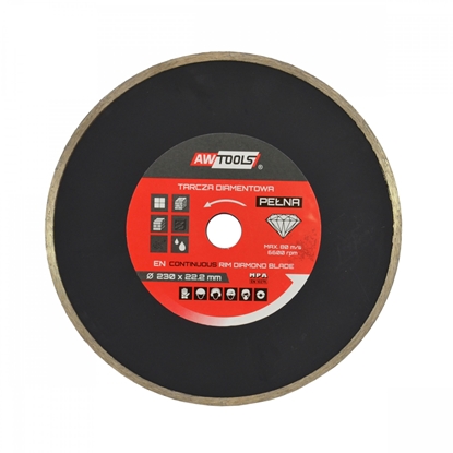 Изображение AWTools Tarcza diamentowa pena 200 x 25,4mm (AW44200)