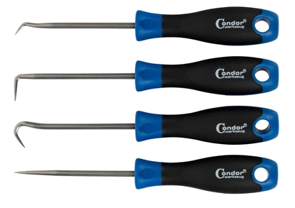 Picture of Āķu komplekts Condor Werkzeug C1590; 4 gab.