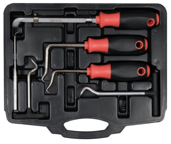 Picture of Āķu komplekts Yato YT-08432; 6 gab.