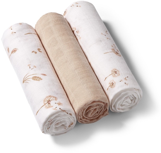 Изображение BabyOno BABY ONO 397/13 PIELUSZKI Z WÓKIEN BAMBUSA BEOWE