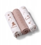 Attēls no BabyOno BABY ONO 397/15 PIELUSZKI Z WÓKIEN BAMBUSA NATURAL BAMBO* BRZOWY