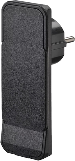 Picture of Bachmann Flat Plug CEE7/7 black, Reconnectable, without cable