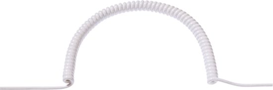 Picture of Bachmann Wendelleitung 0,4m-1,6m ws 0,2m gerade, H05VV-F 3G1,5mm², teilw.abgemantelt AEH