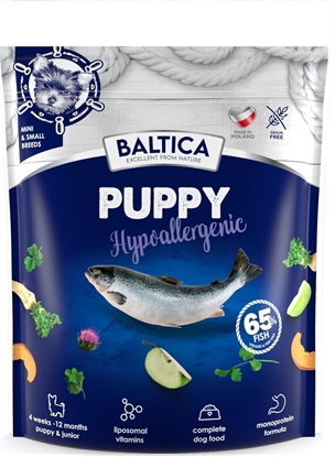 Attēls no Baltica Karma dla szczeniaka Puppy Salmon Hypoallergenic 1kg mae rasy -