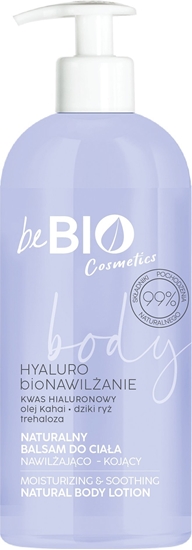 Изображение BE BIO_Ewa Chodakowska balsam do ciaa z kwasem hialuronowym, trehaloz i ekstraktem dzikiego ryu 350ml