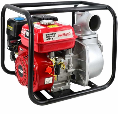 Изображение Benzīna ūdens sūknis AWTools AW85203BL; 5,22 kW; 75 m³