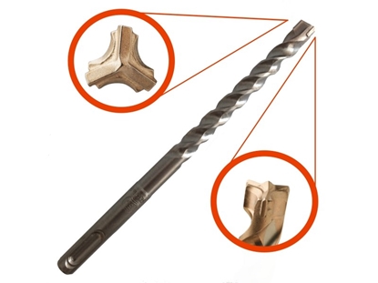 Attēls no Betona urbis Diager Armature; SDS-plus; 8x150/210 mm