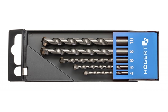 Изображение Betona urbju komplekts Hogert HT6D378; 4-10 mm; 5 gab.