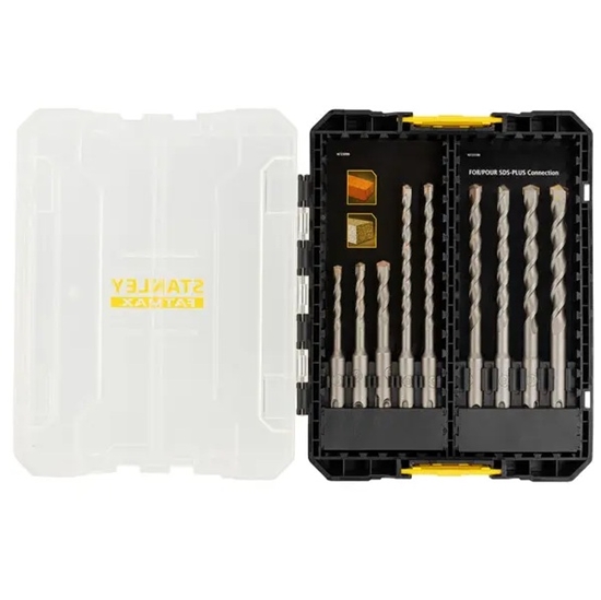 Picture of Betona urbju komplekts Stanley STA88562-XJ; SDS-plus; 5-12 mm; 9 gab.