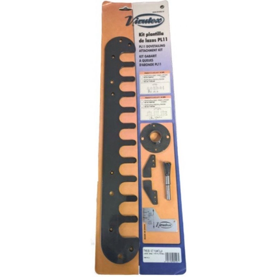 Picture of Bezdelīgastes savienojuma šablons Virutex 7745149; 16 mm; + piederumi