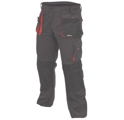 Attēls no Bikses Yato YT-80150; XL; melns / sarkans