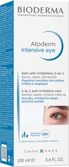Picture of Bioderma Krem pod oczy Atoderm Intensive Eye 3-In-1 Anti-Irritation Care 100 ml