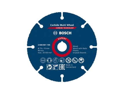 Attēls no Bosch  Carbide Multiwheel 76x10 EXPERT