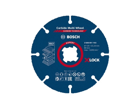 Picture of Bosch  X-LOCK CMW 125x22.23mm EXPERT