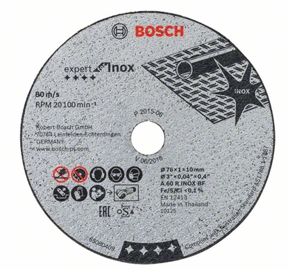 Изображение Bosch 2 608 601 520 angle grinder accessory Cutting disc