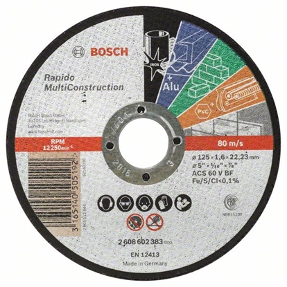 Изображение Bosch 2 608 602 383 angle grinder accessory