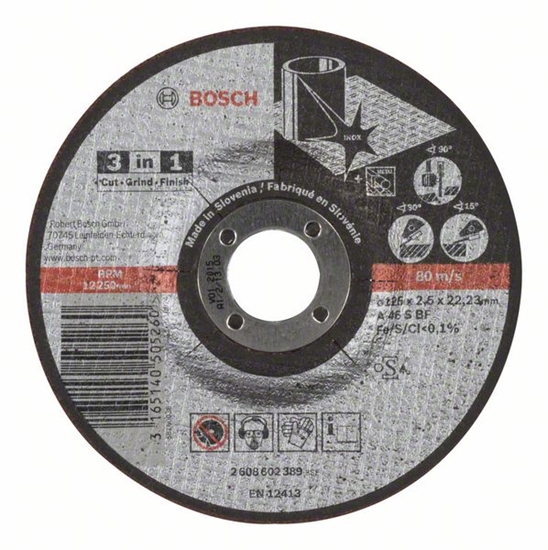 Изображение Bosch 2 608 602 389 angle grinder accessory