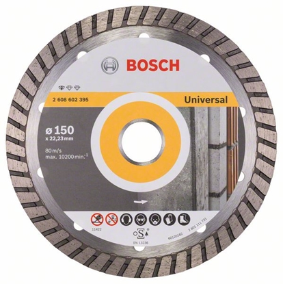 Picture of Bosch 2 608 602 395 angle grinder accessory Cutting disc