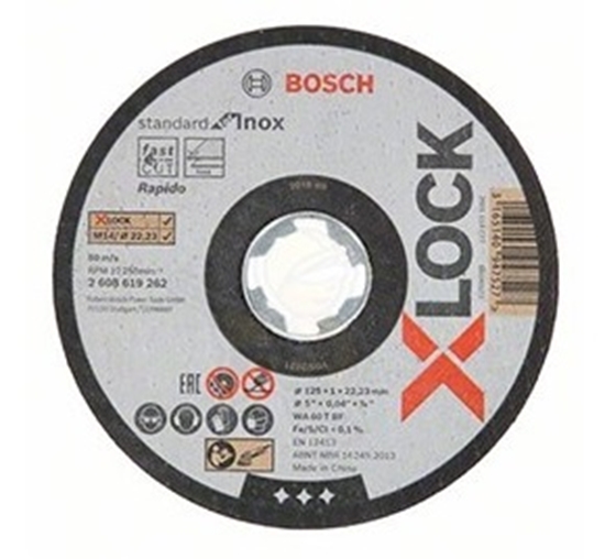 Picture of Bosch 2 608 619 262 angle grinder accessory Cutting disc
