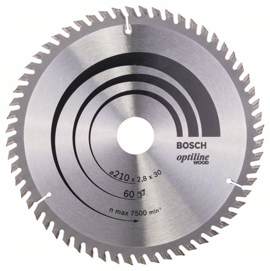 Picture of Bosch 2 608 641 190 circular saw blade 21 cm 1 pc(s)