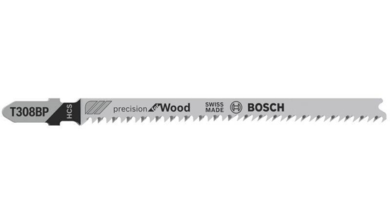 Picture of Bosch 2 608 667 400 jigsaw/scroll saw/reciprocating saw blade Jigsaw blade High carbon steel (HCS) 5 pc(s)