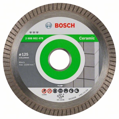 Picture of Bosch Best for Ceramic Extra Clean Turbo Diamond Cutting Discs