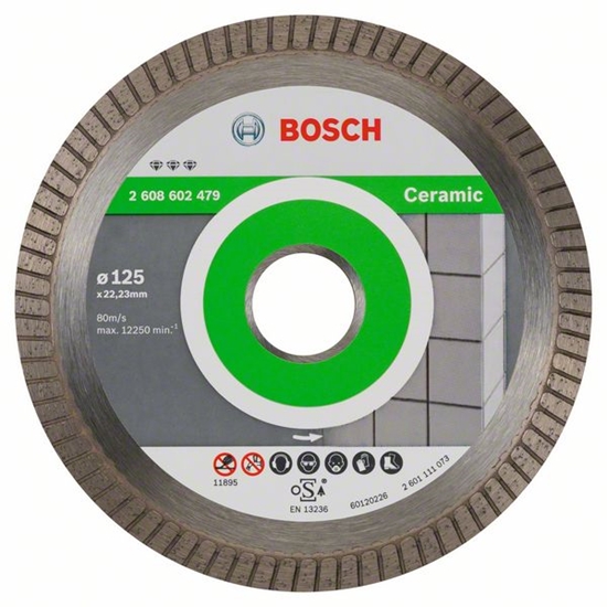 Picture of Bosch Best for Ceramic Extra Clean Turbo Diamond Cutting Discs