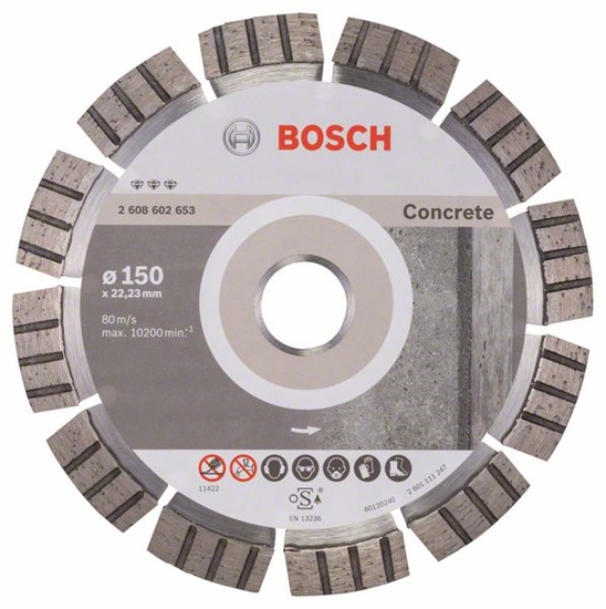 Picture of Bosch Best for Concrete Diamond Cutting Discs