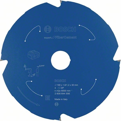Picture of Bosch Bosch circular saw blade EfFC 190x30x1.8 / 1.2x4T - 2608644556