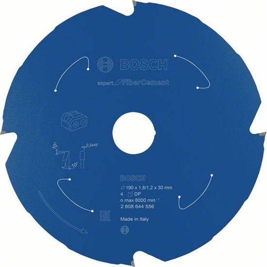 Picture of Bosch Bosch circular saw blade EfFC 190x30x1.8 / 1.2x4T - 2608644556