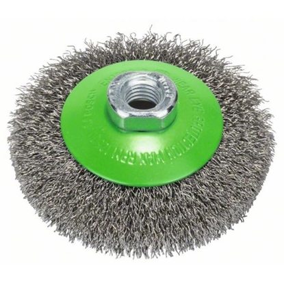 Picture of Bosch Bosch cone brush Clean for stainless steel, 100mm (for angle M14)