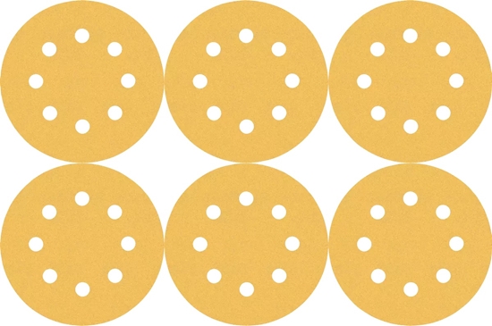 Picture of Bosch Bosch Expert C470 sanding sheet set, O 125mm, K60 / 120 / 240 (6 pieces, for eccentric sanders)