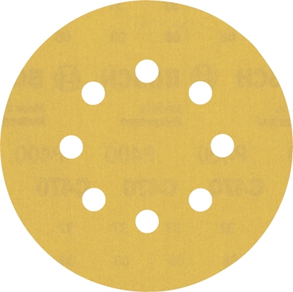 Picture of Bosch Bosch Expert C470 sanding sheet, O 125mm, K400 (5 pieces, for eccentric sanders)