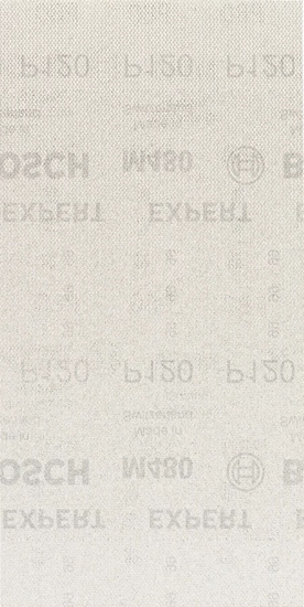 Picture of Bosch BOSCH Mesh structure sanding sheet M480 93x186 K150 10x - 2608900746 EXPERT RANGE