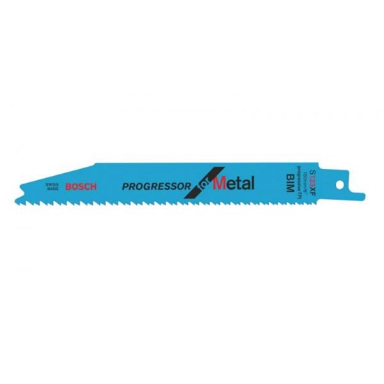 Изображение Bosch Bosch sabre saw blade S 123 XF Progressor for Metal, 25 pieces (length 150 mm)
