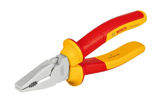 Изображение Bosch Bosch VDE combination pliers Professional 180mm (red/yellow)