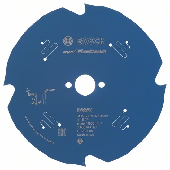 Picture of Bosch 2 608 644 121 circular saw blade 16 cm 1 pc(s)