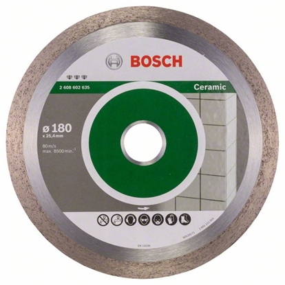 Picture of Bosch Diamentowa tarcza tnca BETTER FOR CERAMIC 180x25,4mm 2608602635
