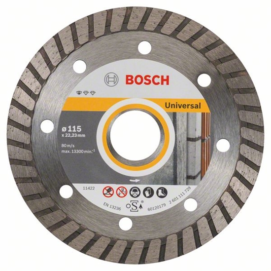 Picture of Bosch Dimentowa tarcza tnca STANDARD FOR UNIVERSAL TURBO 115x22,2mm 2 608 602 393