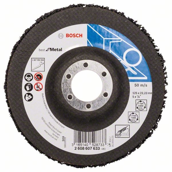 Picture of Bosch Disc for cleaning BOSCH, 125 mm, 22.23 mm, SiC 125 mm