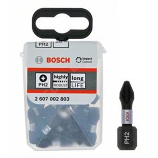 Picture of Bosch kocówka wkrcajca udarowa PH2 x 25mm 25 sztuk (2607002803)