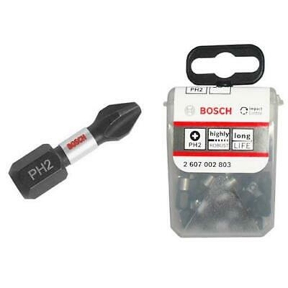 Picture of Bosch kocówka wkrcajca udarowa PZ2 x 25mm 25 sztuk (2607002804)