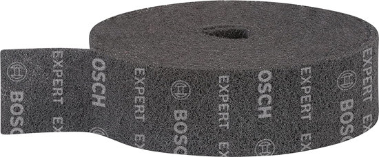 Picture of Bosch bosch powertools Bosch Expert fleece roll N880 Medium S, 100mmx10m, sanding sheet (black, 10 meter roll, for hand sanding)