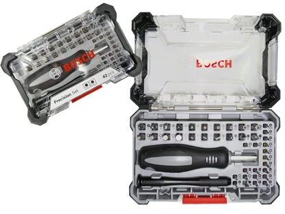 Attēls no Bosch Precision Screwdriving Bit Set 42-pcs.