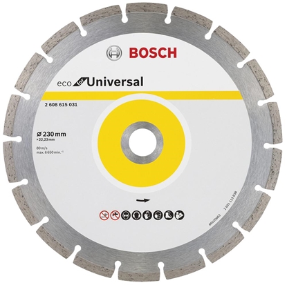Attēls no Bosch Tarcza diamentowa Eco* For Univrsal 230 x 22,23mm (2608615031)