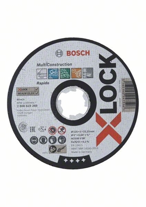 Attēls no Bosch X-LOCK MULTI CONSTRUCTION Cutting disc