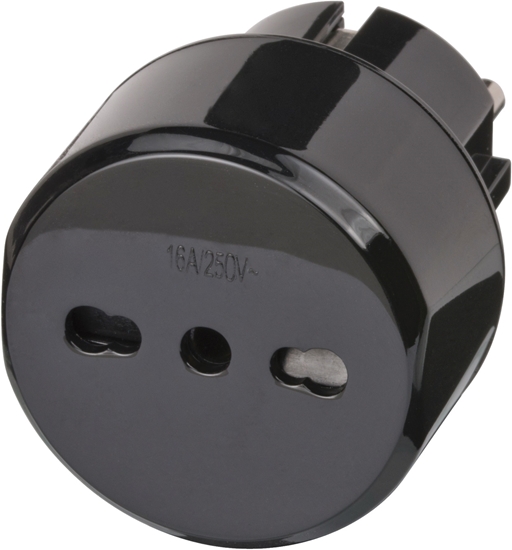 Picture of Brennenstuhl Adapter Travel  Stecksystem DE/Aufsatz Italien