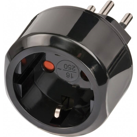 Picture of Brennenstuhl Adapter Travel Stecksystem CH/AufsatzDE Sicher