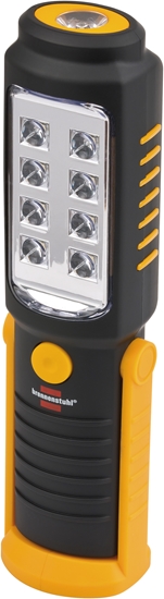 Изображение Brennenstuhl SMD LED Handleuchte  250+100lm 8+1 LEDs 3xAA